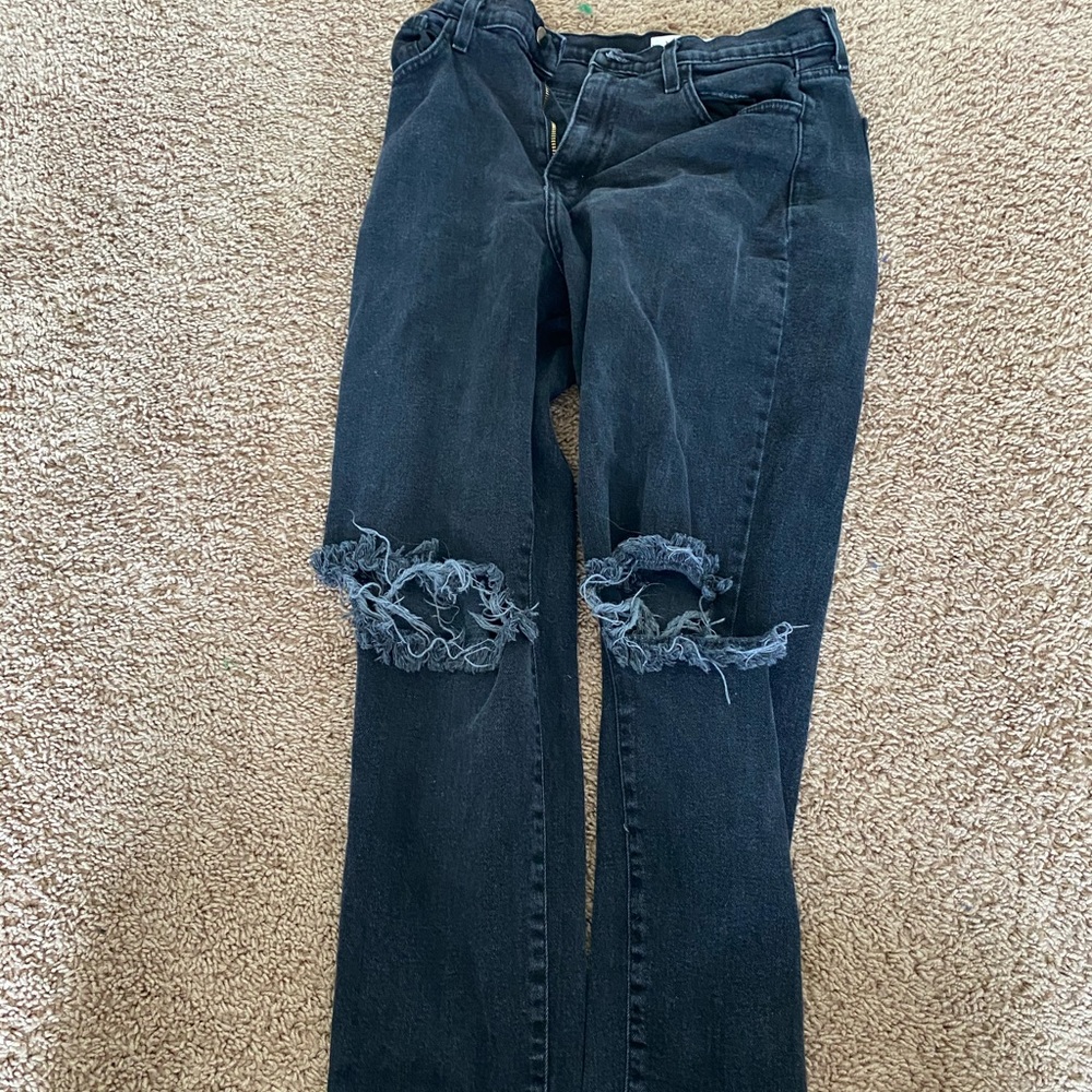 Black mom jeans
